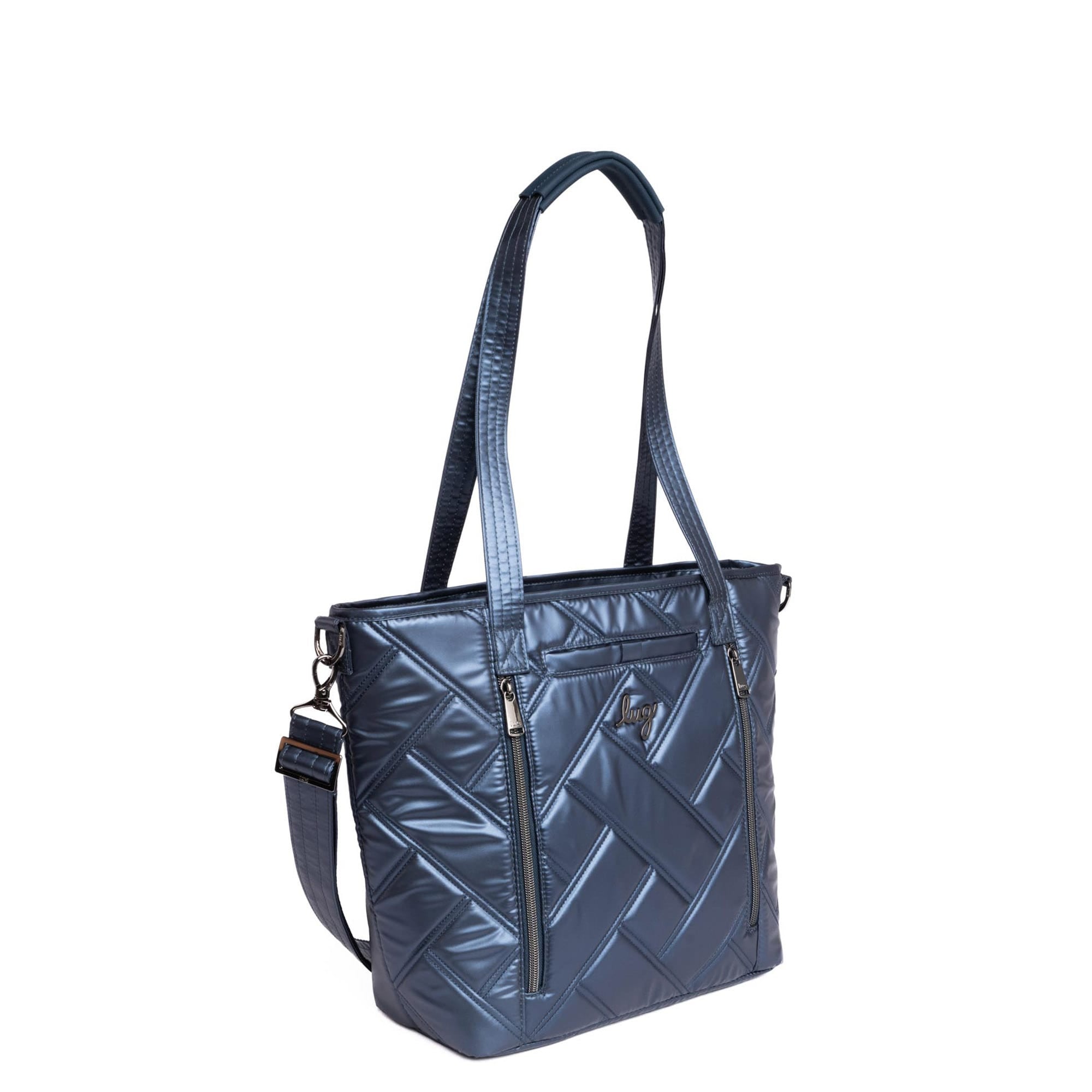 Rally Tote Bag - METALLIC INDIGO - Rally_MetallicIndigo_02